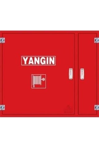 1" Iki Kapaklı Saç Kapak 30 Mt Hortumlu 0.90 Mm Tüp Kabinli Yangı (493140106)