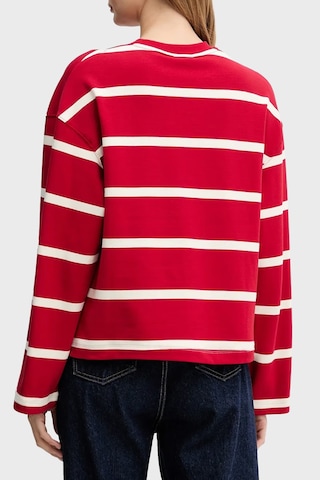 Tommy Hilfiger Bayan Sweat Ww0ww48431 0e2 Kırmızı-beyaz Kırmızı-beyaz