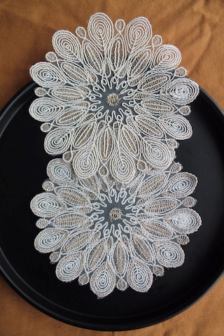 6 Adet Fransız Tarzı Modern Krem Vizon Beau Decor Bardak Altlığı Bej