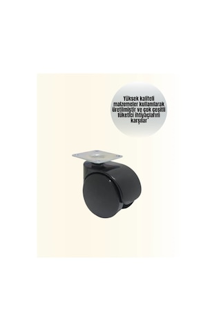 Znv Zenvia Mey İthalat Çok Amaçlı Kilitsiz Masa Ayağı Tekerleği 6 Cm Znv2025 Cmn 6446404