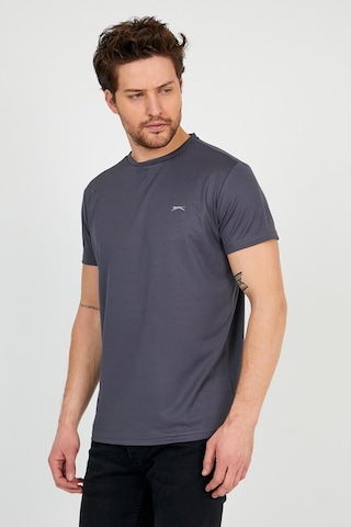 Slazenger Republıc K.Gri Erkek T-Shirt