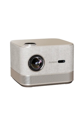 Vankyo Aurzen Boom 3 WiFi + Bluetooth 300 Inç 4K Smart TV Projeksiyon Cihazı Altın