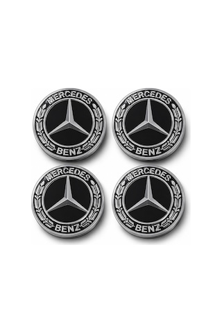 Mercedes Jant Göbeği Göbek Kapağı 4 Adet Jant Orta Kapak