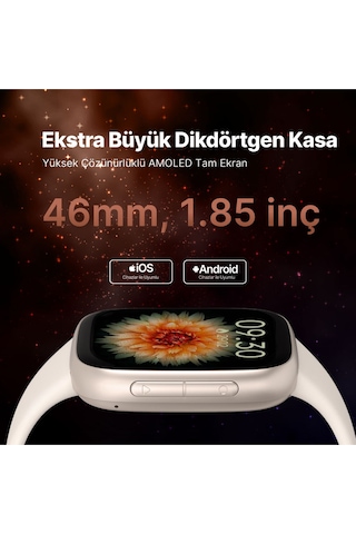 Ttec 2S14WV1 Tempus Pro 46 MM Amoled Ekranlı Dikdörtgen Kasa Akıllı Saat