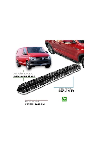 Volkswagen Transporter T6 Kısa Şase 2015 - 2023 Yan Basamak