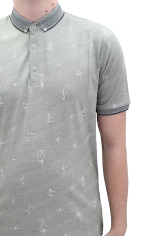 Santa Dmctekstil Erkek 112 Desenli Spor Kesim Rahat Kalıp Cepsiz Polo Yaka T-shirt Haki