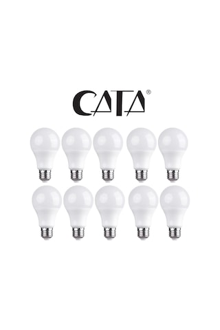 Ct-4277 9w Led Ampul Beyaz Işık 740lm 6500k 10 Adet