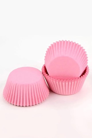Takribi 200 Adet Standart Boy Pembe Muffin Kek Kalıbı, Browine Kalıbı 40x30 Mm, Cupcake Kağıdı Doğum Günü Parti Dekorasyonu İçin Sku: Smg8690010580641 Ahşap