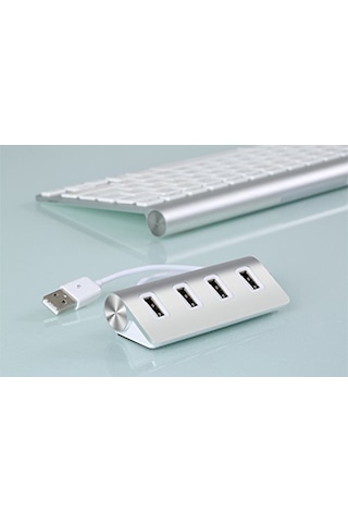 Maiyame Portlu Usb Hub Usb-a Alüminyum Genişletme Yuvası Usb2.0 Çoklu Arayüz Hub Hub Ayırıcı Dizüstü Bilgisayar Genişletici