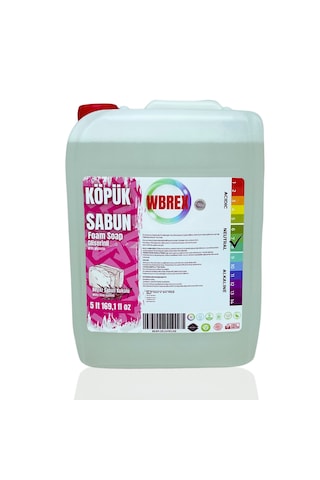 Premium Gliserinli Beyaz Sabun Kokulu Köpük Sabun 4 x 5 L