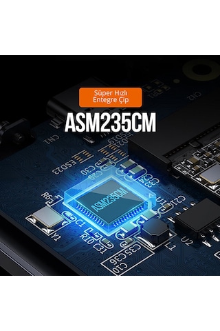 Ugreen USB 3.1 Gen 2 10Gbps Harici Taşınabilir M.2 NVME SSD 1 TB