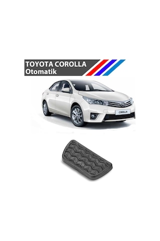 OTOZET Toyota Corolla Uyumlu Otomatik Fren Pedal Lastiği 1 Adet 47121-0D040