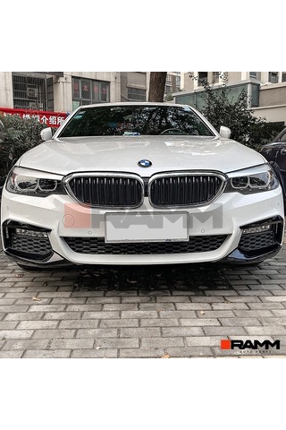 Bmw G30 M Sport Ön Tampon Flap Seti Parlak Siyah