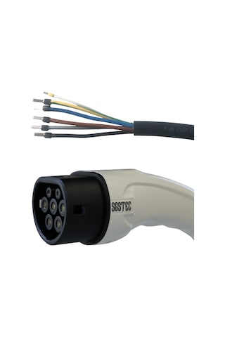 Sgstec 32a 10 Metre Tip-2 Ac Şarj Cihazı Kablosu 22 KW