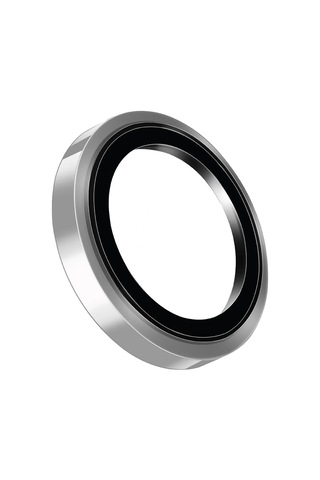 Linktech Apple Uyumlu iPhone 17 Air Crystal Seri Safir Kamera Lens Gümüş