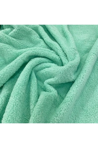 Mulberry Wellsoft Peluş Polar Televizyon Battaniyesi Çift Kişilik 220x230 Mint Yeşili