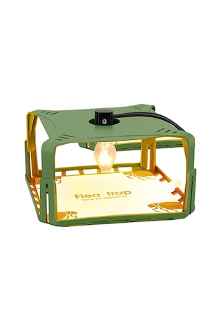 1pcs Sk121 Kare Sinek Tuzağı Pire Tuzağı Evcil Hayvan Evi Pire Işık Yakalayıcı Uk Fiş , Boyut:1 Adet