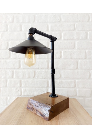 RETRO NOW CHESTER LOFT STYLE BORU ABAJUR Siyah