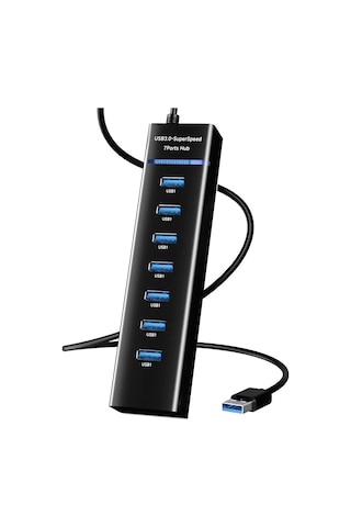Usb 3.0 High Speed 7 Port Usb Çoklayıcı 5gbps Hub