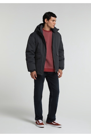 Colin's Colins Relaxed Fit Kapüşonlu Fermuarlı Astarlı Erkek Mavi Mont Cl1082380 Q1.v1 Inv İndigo