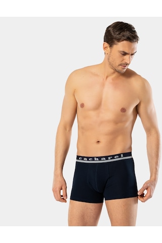 Cacharel Erkek Likralı Boxer 1317/Lacivert 001