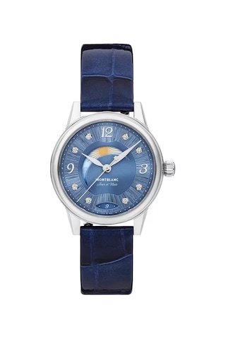 Montblanc Boheme Day & Night 30 Mm Otomatik Saat 133334 Mavi