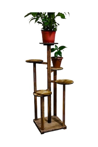 Wooden City Ahşap Saksılık Çiçeklik Çiçek Standı Saksı Standı