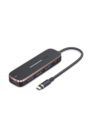 Usams Us-sj578 5 In 1 Çok Fonksiyonlu Type-c Hub 3 Usb+type-c+4k Hdmı Ports