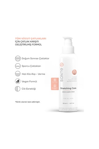 Sante Plus Vücut Çatlak Kremi 125 ML