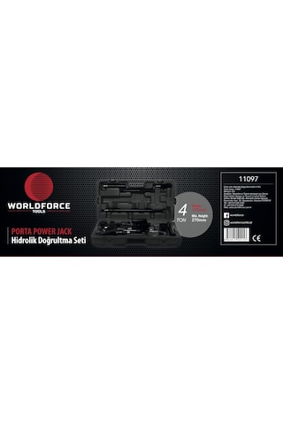 Worldforce 4 Ton Hidrolik Doğrultma Seti 14 Parça (405053218)
