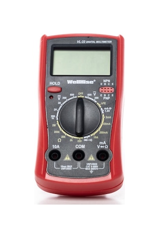 Wellhise Vl-33 Digital Multimetre Ölçü Aleti Avometre N11.284