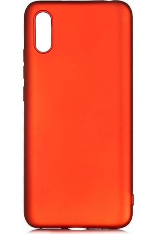 Noktaks - Xiaomi Uyumlu Xiaomi Redmi 9a - Kılıf Mat Renkli Esnek Premier Silikon Kapak - Siyah