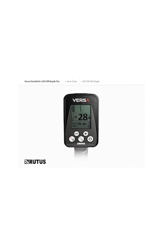 Rutus Versa Dedektör 28cm Dd Başlık İle