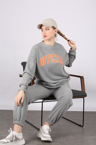 Madmext Mad Girls Gri Eşofman Takım Mg944 Gri