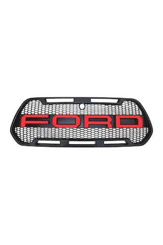 Ford Transit 2014-2018 Model Uyumlu Raptor Kırmızı Ford Yazılı Panjur