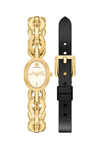 Tory Burch Tbw6046set Kadın Kol Saati Ve Yedek Kordon Altın