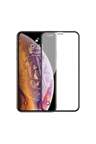 Apple iPhone Uyumlu   11 5d Tam Kaplayan Ekran Koruyucu Kırılmaz Cam