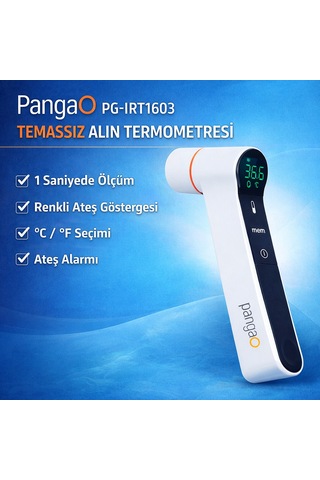 Tpangao Emassız Dijital Çok Fonksiyonlu Ateş Ölçer
