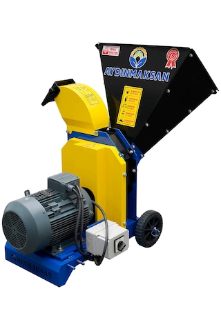 Aydınmaksan Mdo-009e 7,5 Kw Mobil Elektrikli Dal Öğütme Makinesi
