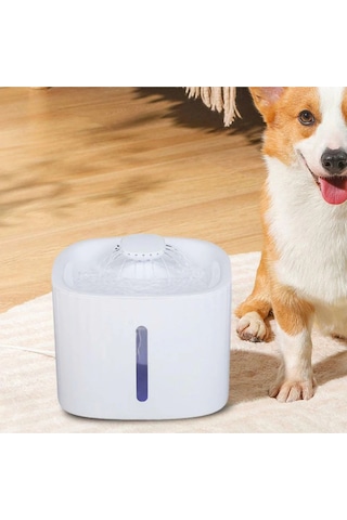 Ez-1002 Otomatik Su Sebili Fıskiyesi Kedi Köpek Ve Kuşlar İçin Temiz Ve Sürekli Su Kaynağı 3 Litre