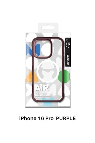 Momax MUAP24MU AiR CaseForm Apple Uyumlu iPhone 16 Pro Manyetik Telefon Kılıfı