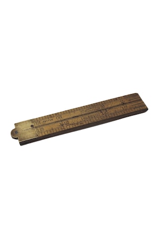 J.rabone & Sons Antika Katlanabilir Ahşap Metre 23,5 İnç 006 0.004 M - 0.012 M