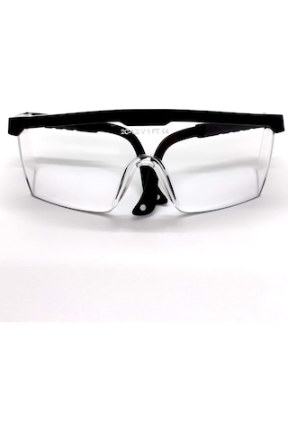 Markamakina Viola Valente Koruyucu İş Gözlüğü Şeffaf Cam Siyah Çerçeve Vv400