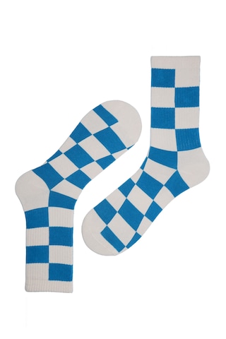 The Socks Company 3'lü Desenli Kadın Çorap Set 23kdcr176p Çok Renkli