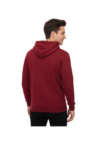 Baglan Erkek Bordo Kapüşonlu Sweatshirt Cal Bgl-st02286 Bordo