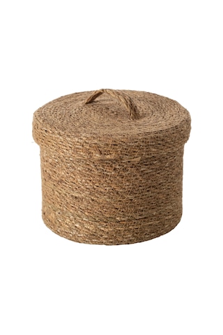 Mudo Home Sımon Kapaklı Düzenleyici Naturel 22x22x17 Kahverengi