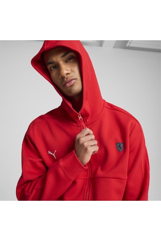 Puma Ferrari Style Sweat Sweatshirt Kırmızı 62709402 Erkek 001