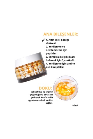 Medipeel Gold Age Tox Cream 50 Ml Cilde Parlaklık Veren Altın Kapsül Krem