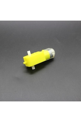 4 Adet - Arduino Robot Tekerlek Ve Dc Motor Seti 250Rpm Dc Motor N11.1046