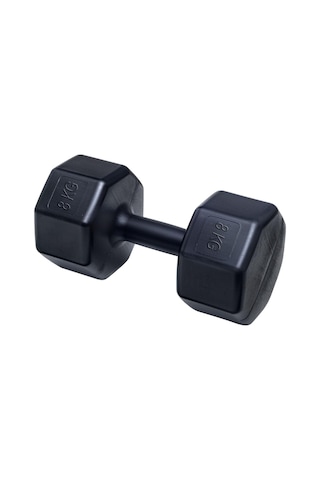 Besinistanbul 8 Kg Dambıl X 2 Adet 16 Kg + Sayaçlı Ayarlanabilir El Yayı Siyah